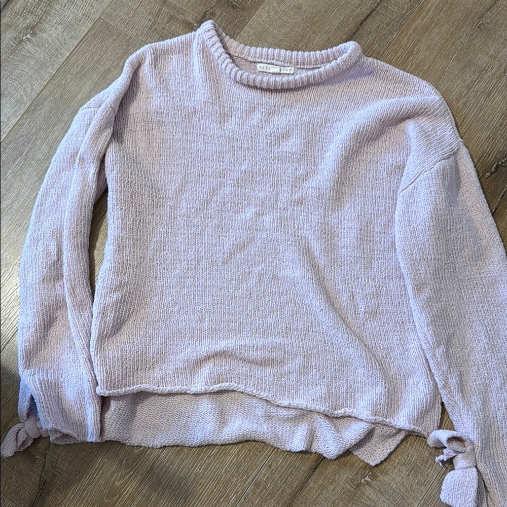 Hint of Mint Blush Crew Neck Sweater
